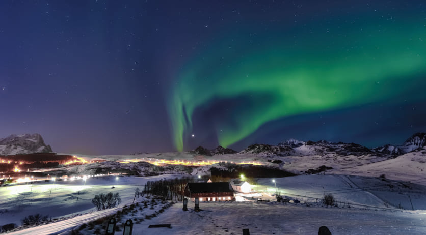 Nordlichter in Norwegen